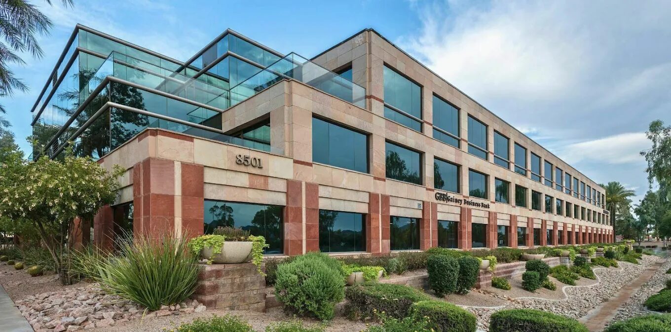 Exterior of the Scottsdale – Gainey branch